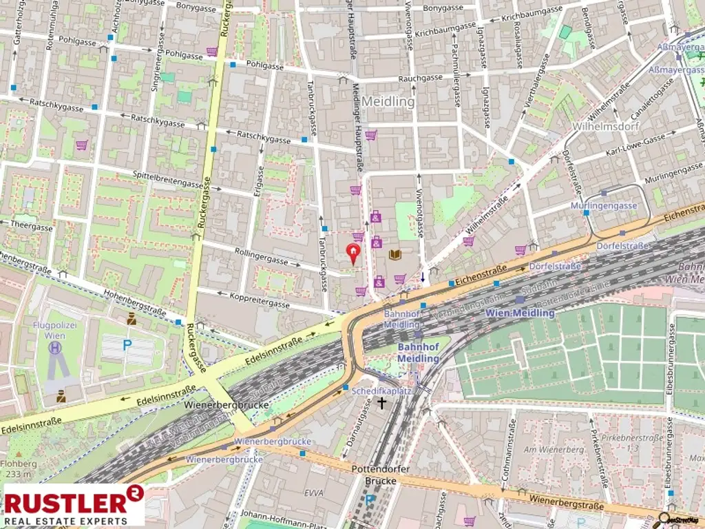 Außergewöhnliche Neubauwohnung in der Meidlinger Fußgängerzone | Top Infrastruktur