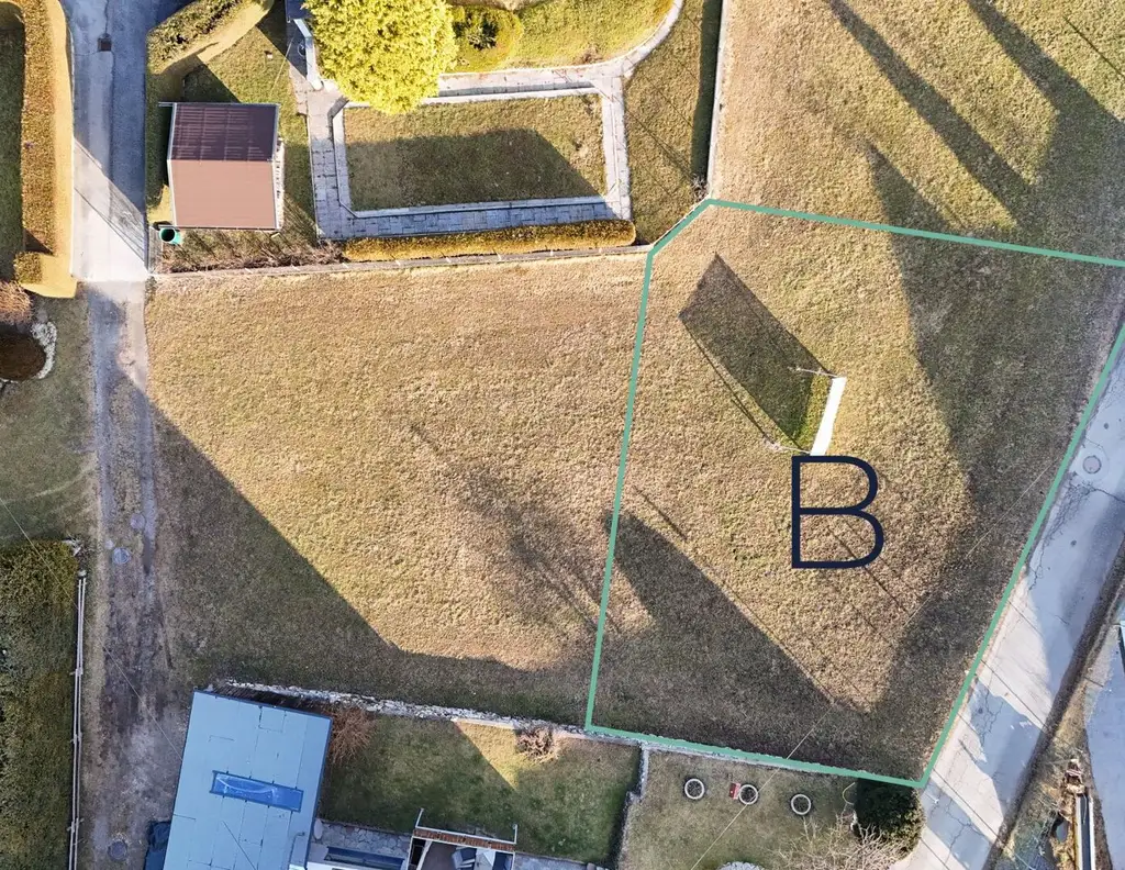 Sonniges Stadt-Grundstück (B) für ihr individuelles Wohnbauprojekt