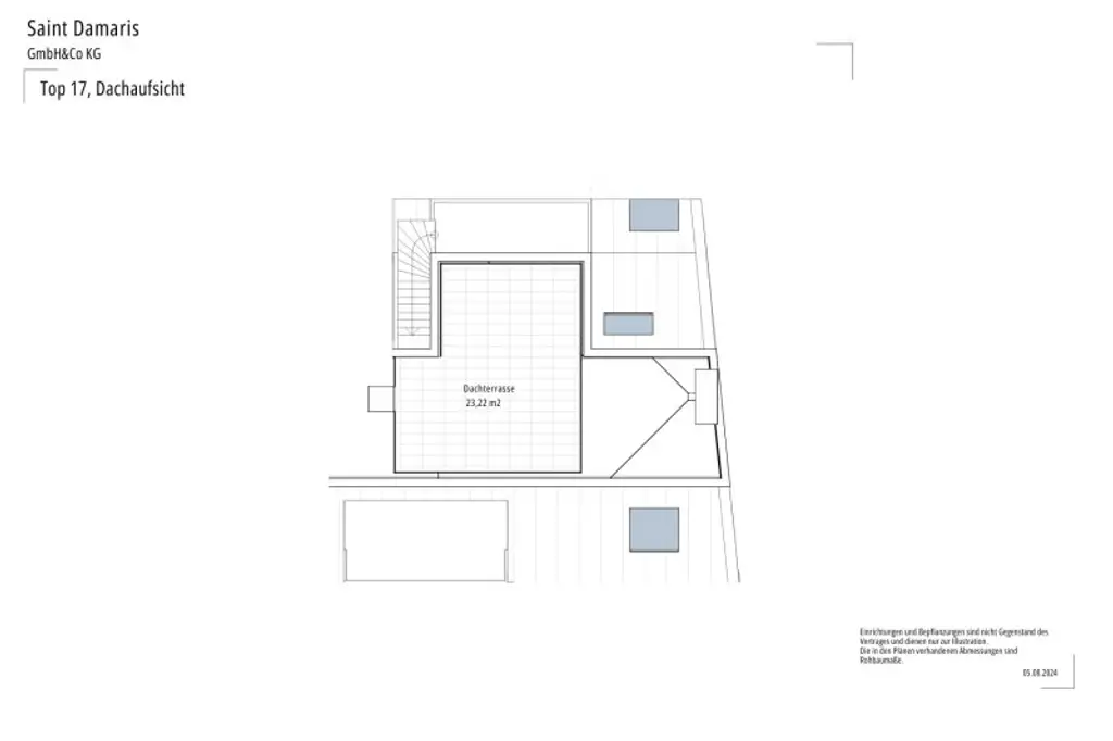 Exklusive Dachgeschosswohnung mit großzügiger Dachterrasse