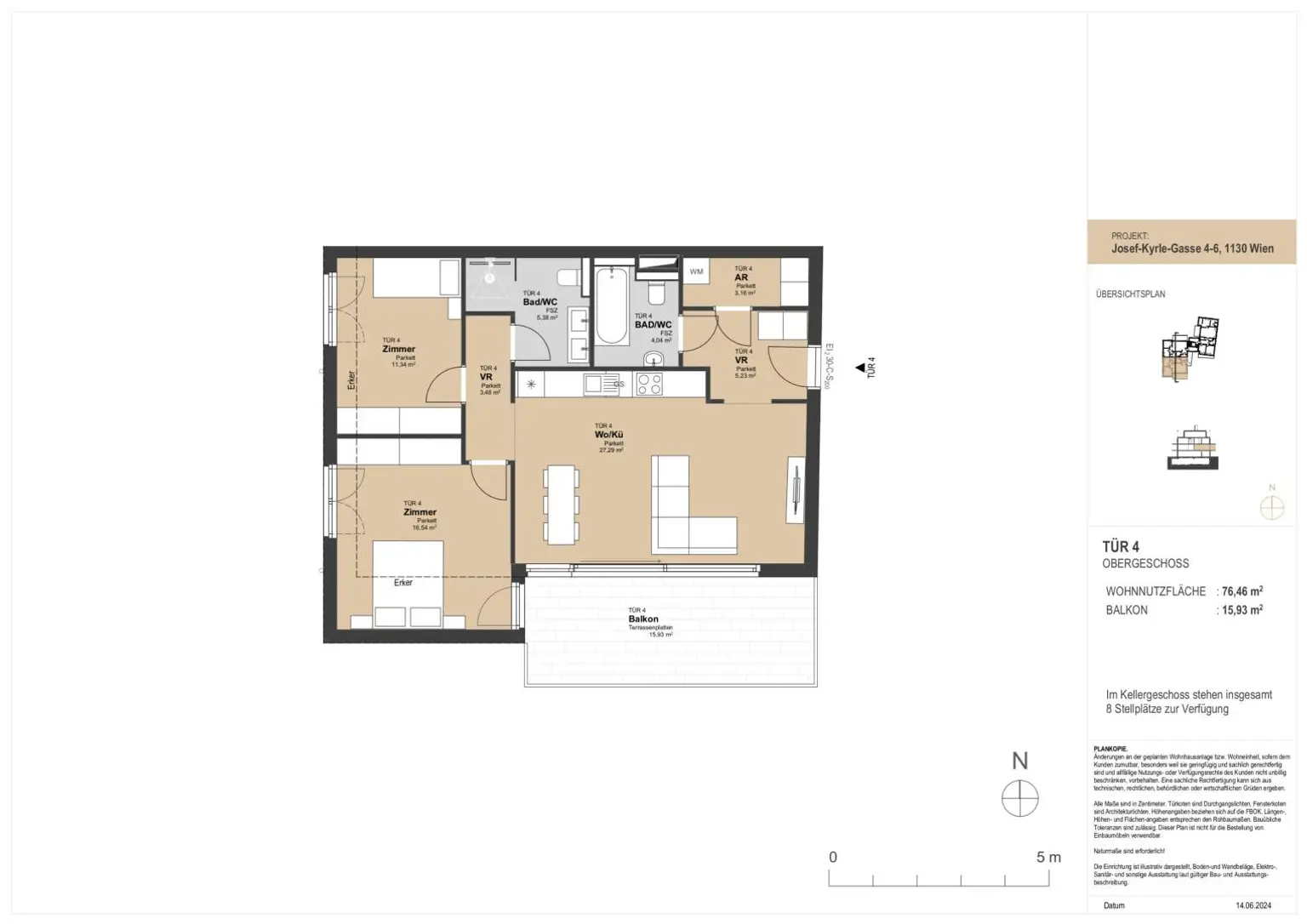 SÜDSEITIGE 3-ZIMMER WOHNUNG MIT BALKON | PROVISIONSFREI