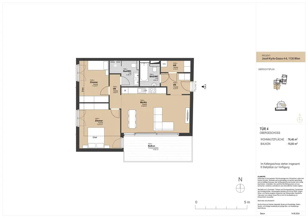 SÜDSEITIGE 3-ZIMMER WOHNUNG MIT BALKON | PROVISIONSFREI