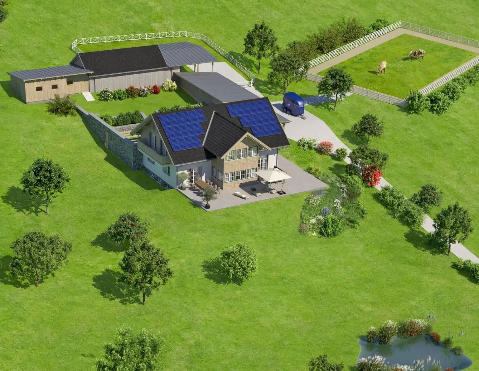 Pferdehof Projekt im Ausseerland