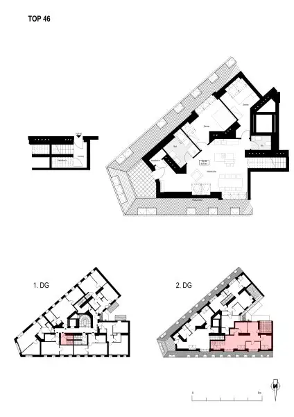 Traumhafte DG-Wohnung mit Terrasse