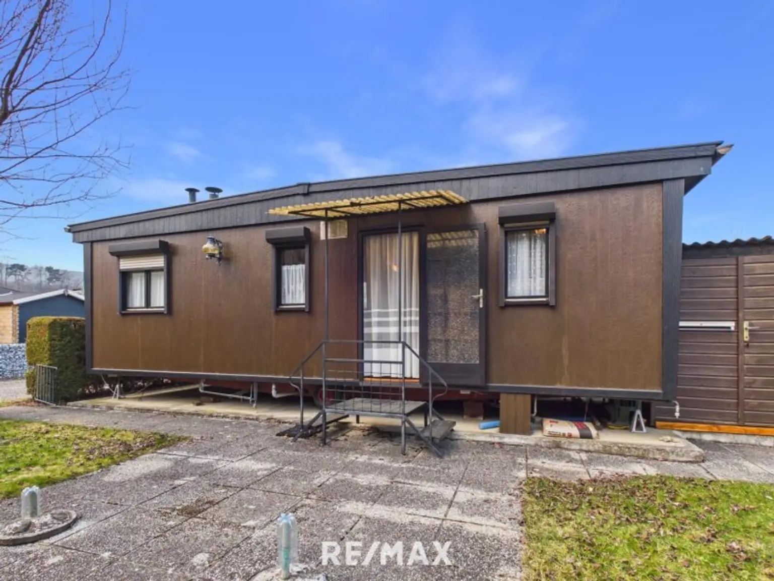 Mobilheim Außenansicht