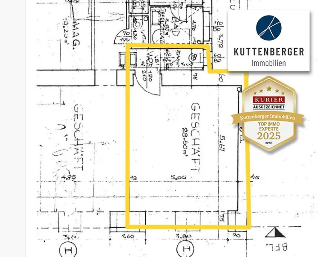 Ablösefrei: Sehr gute Lage - Interessantes kleines Gassenlokal mit Schaufenster