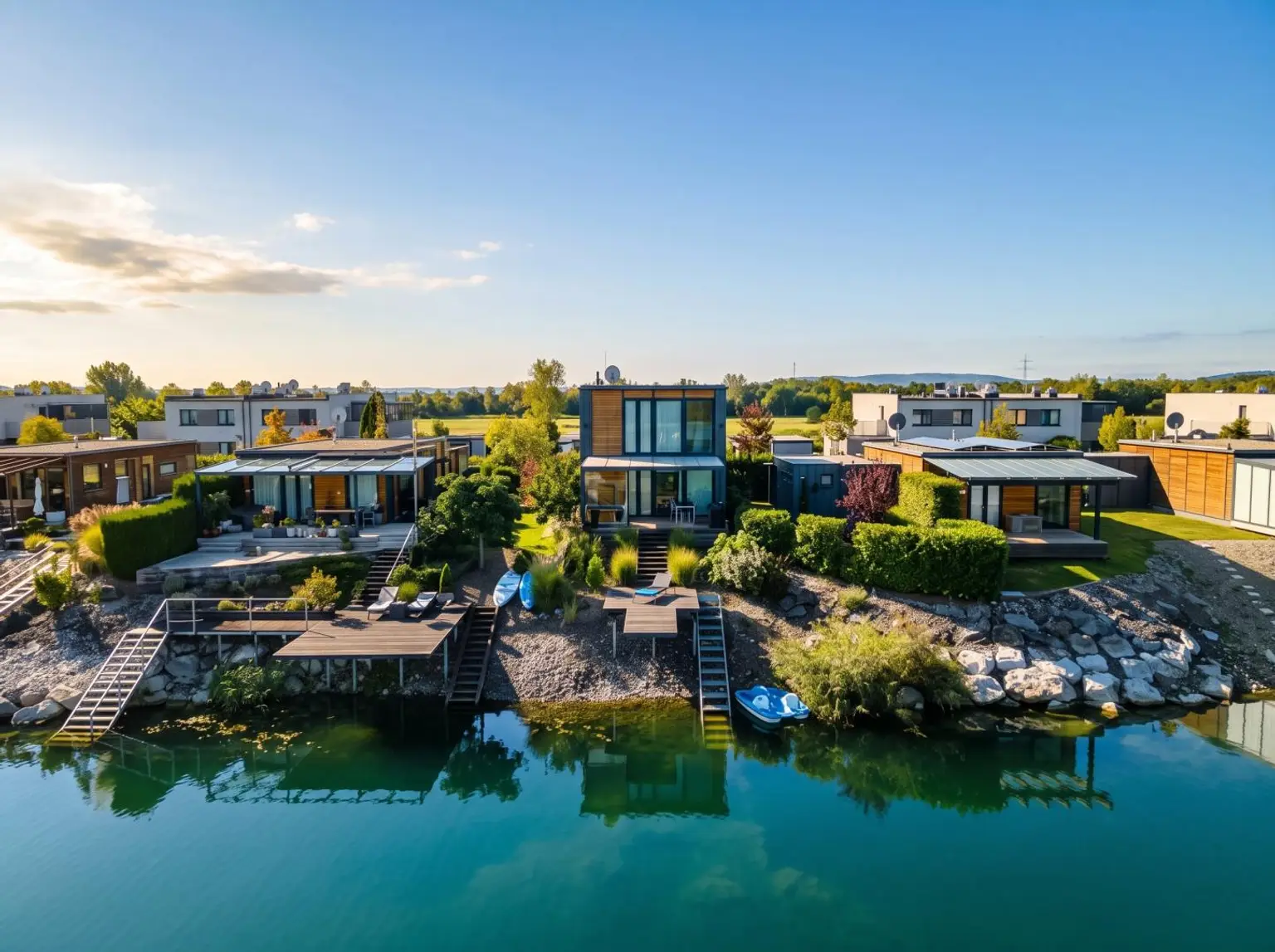 Idyllisch am See