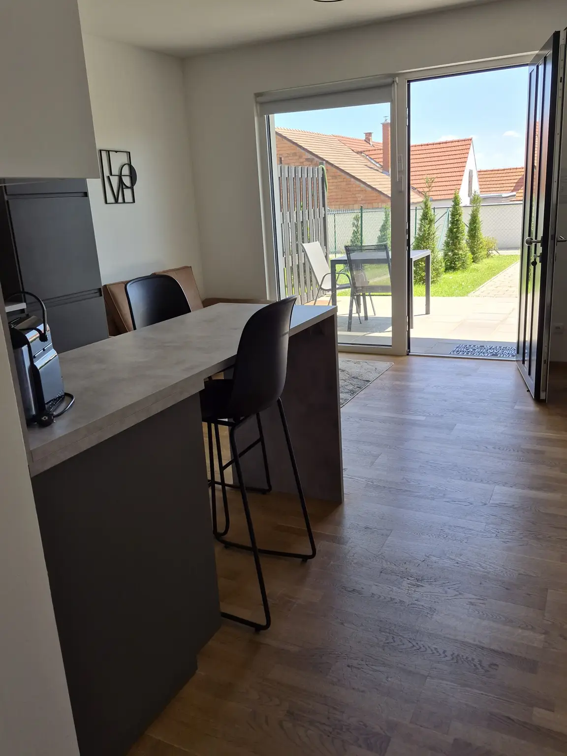 Ca. 41,14 m² 2-Zimmer-🌿Gartenwohnung mit tollem Ausblick - Wohnen mit Urlaubsgefühl
