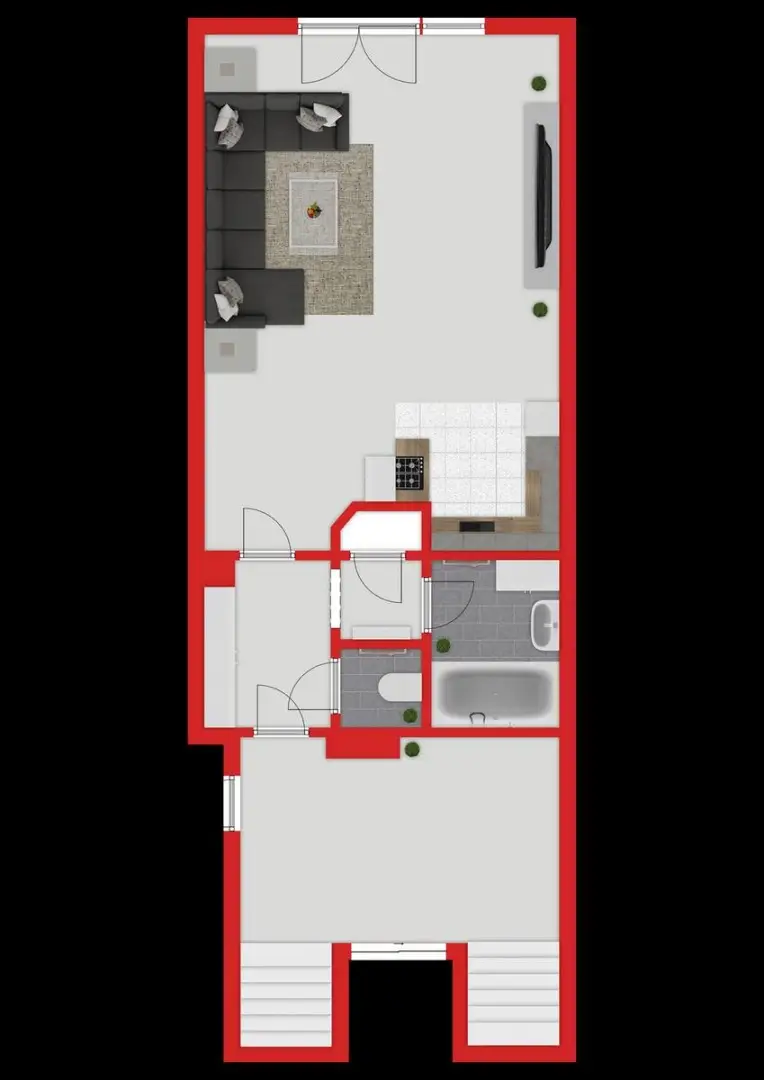 "Top Anlegerwohnung mit französischem Balkon!"