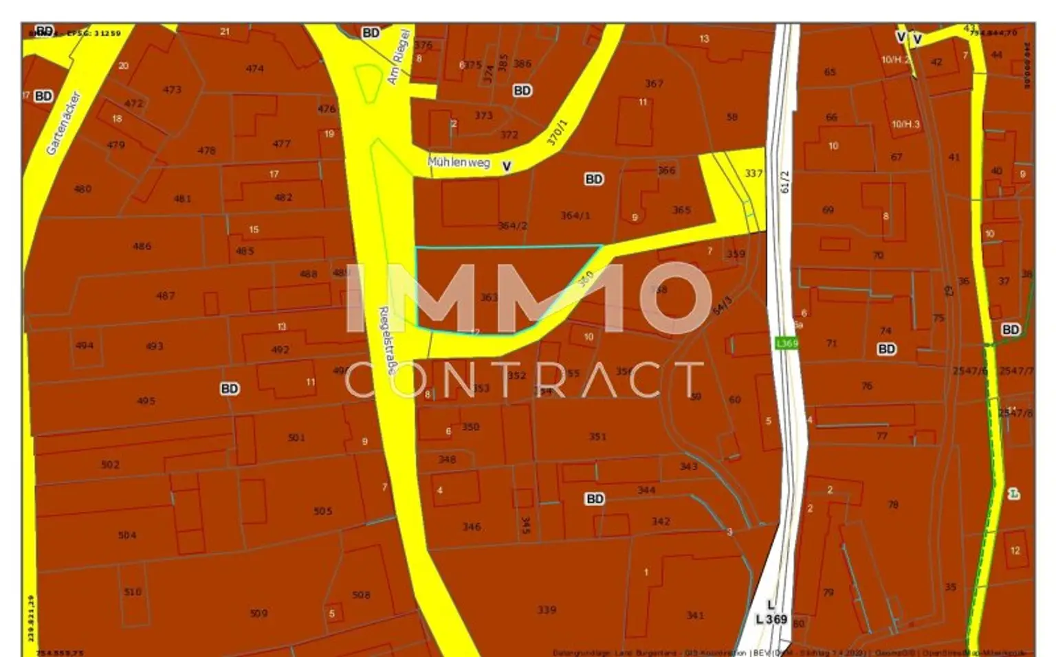 Flächenplan 7464 Markt Neuhodis Gnr. 363 (2)_0