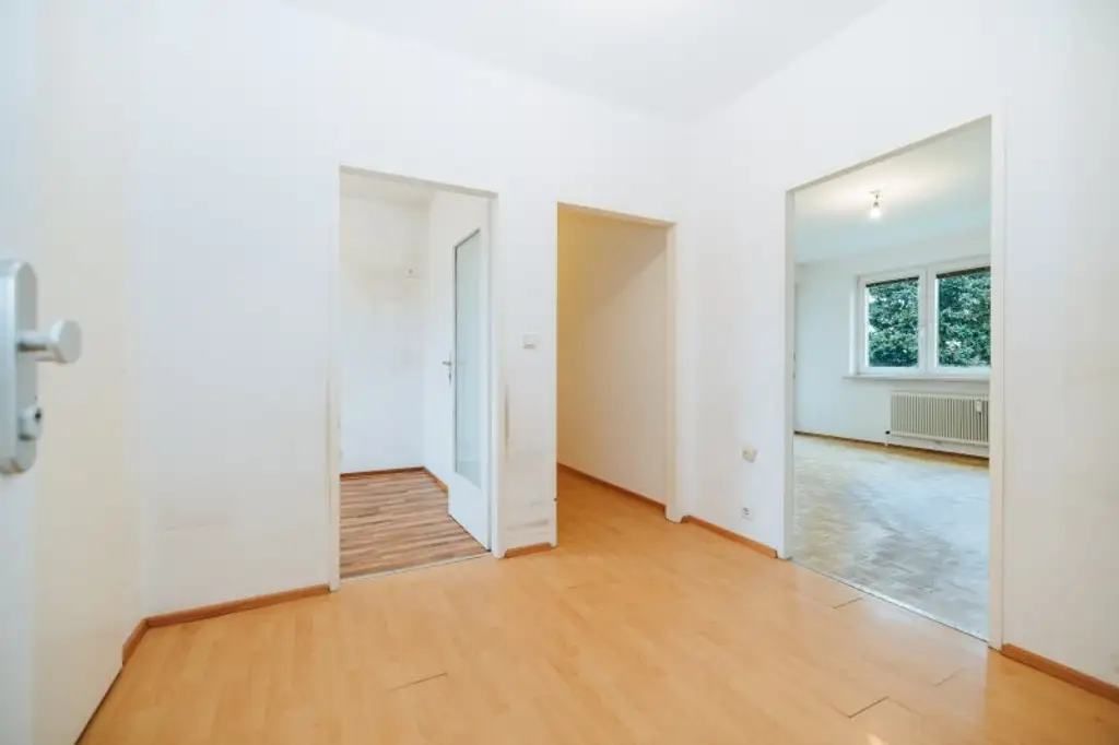 SANIERUNGSOBJEKT MIT POTENZIAL I PROVISIONSFREI I DIREKT AN DER MUR I SÜD-LOGGIA I LIFT I RUHIGE LAGE I PROJEKT WOHNEN