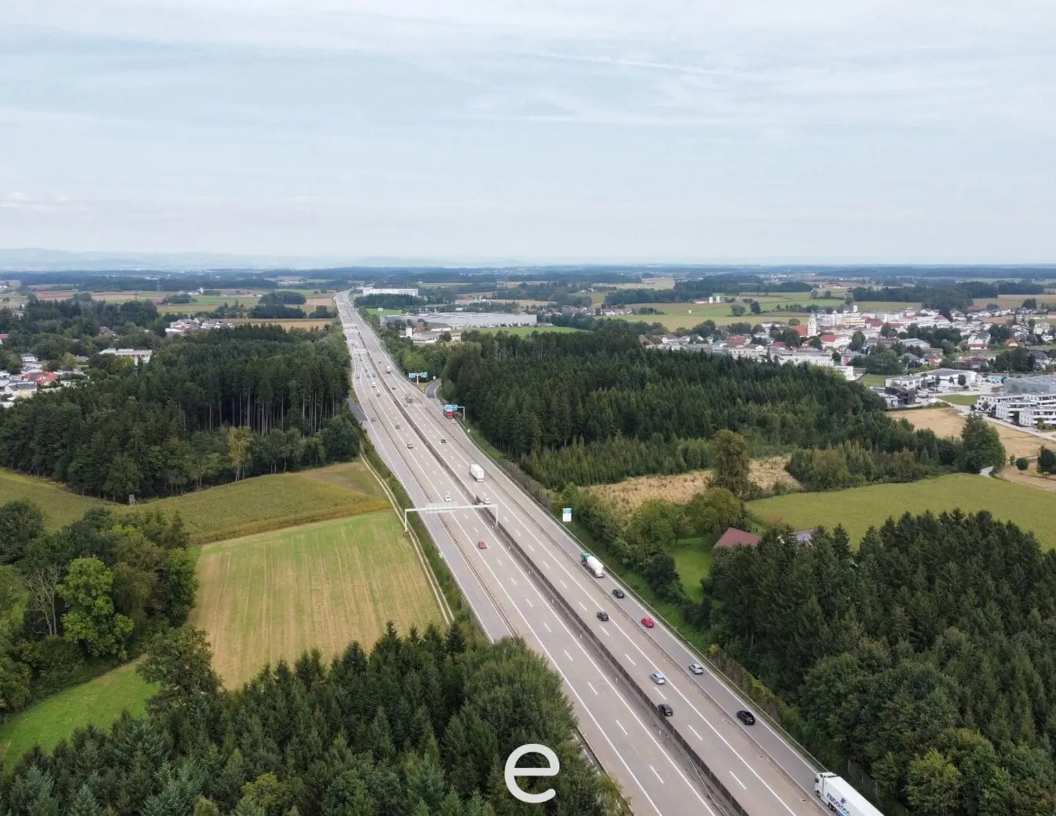 Sattledt - 2,5ha Betriebsbaugrund direkt an der Autobahn!