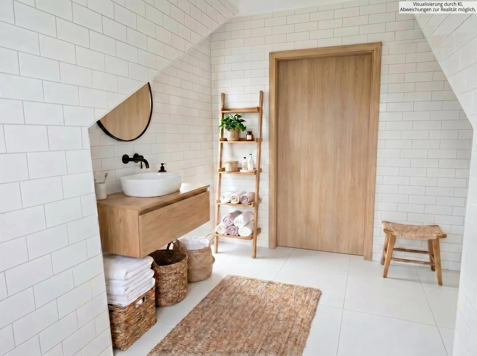 Badezimmer KI visualisiert