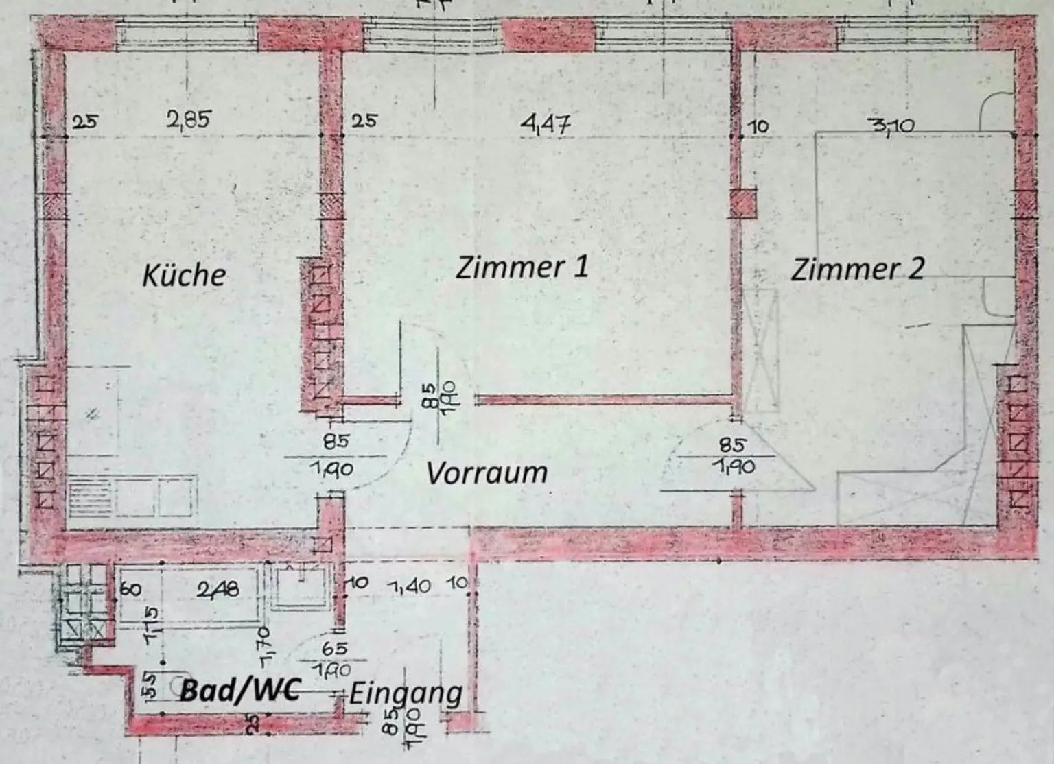 2 Zimmer, Galerie & Lift ganz nah beim Bahnhof!