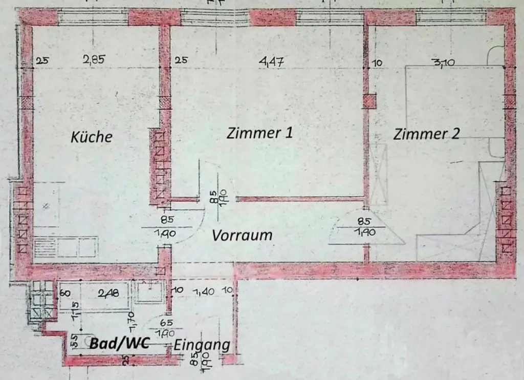 2 Zimmer, Galerie & Lift ganz nah beim Bahnhof!
