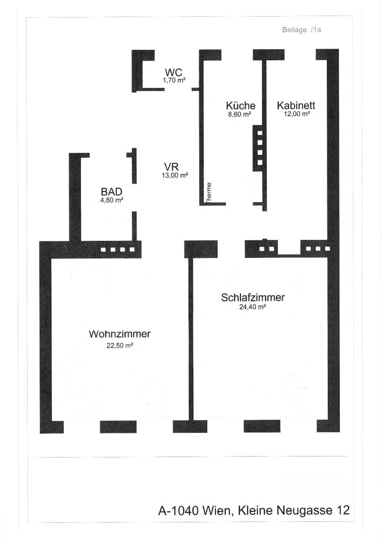 "Neu renoviert, 3 Zimmer"