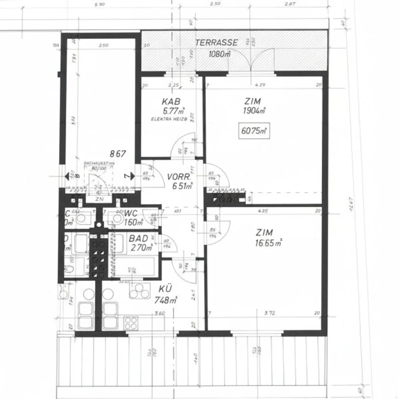 Sonnige DG-Wohnung mit Weitblick und Terrasse -  Wohlfühlfaktor!