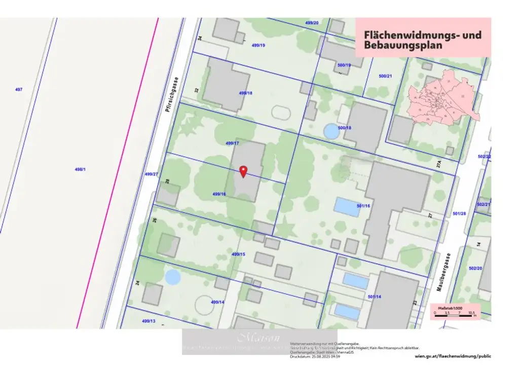 TRAUMHAFTES BAUGRUNDSTÜCK IN 1220 WIEN!