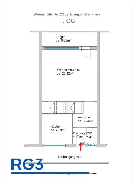 Traumhafte Maisonette in Gumpoldskirchen: 4 Zimmer & Loggia