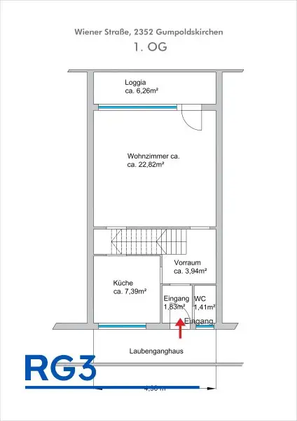 Traumhafte Maisonette in Gumpoldskirchen: 4 Zimmer & Loggia