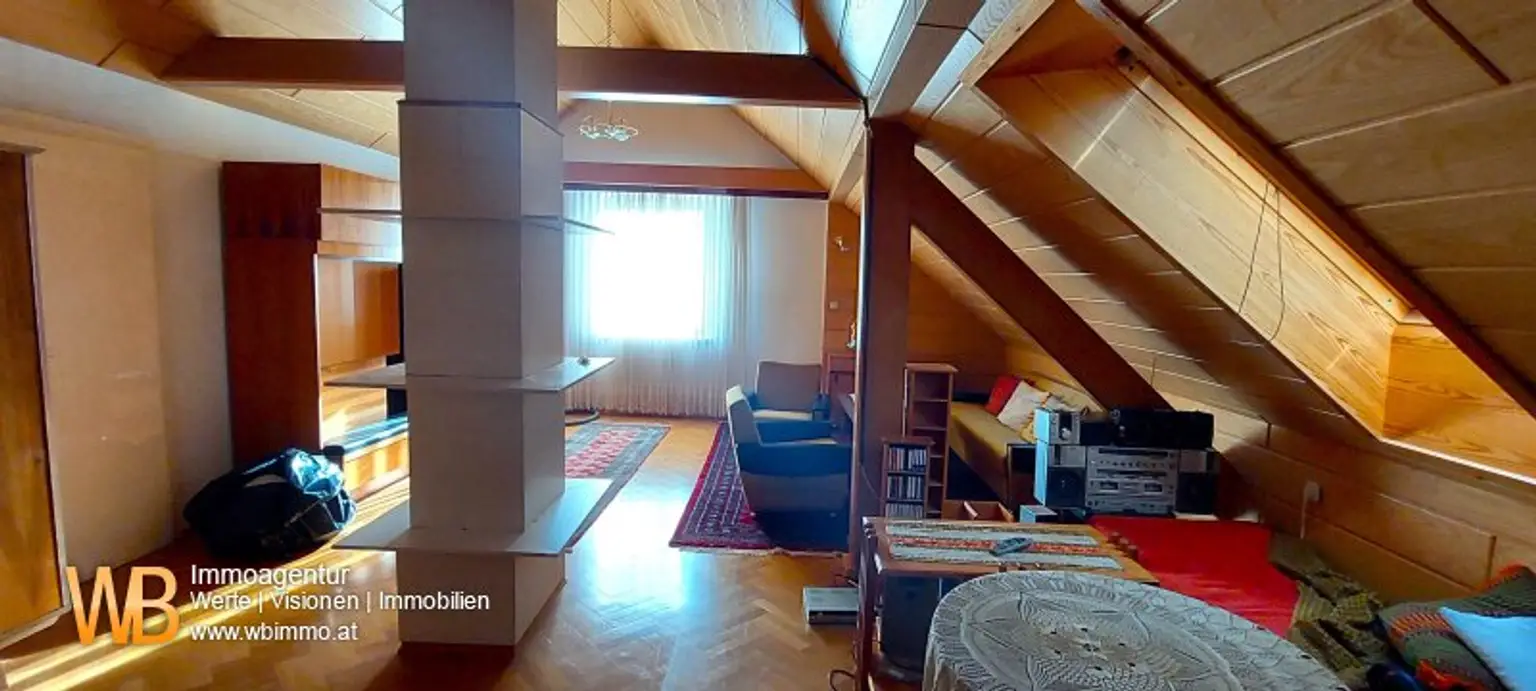 Panorama 200m² WFL, 2 Wohngeschoße, großer Garten, Obstbäume, Wald