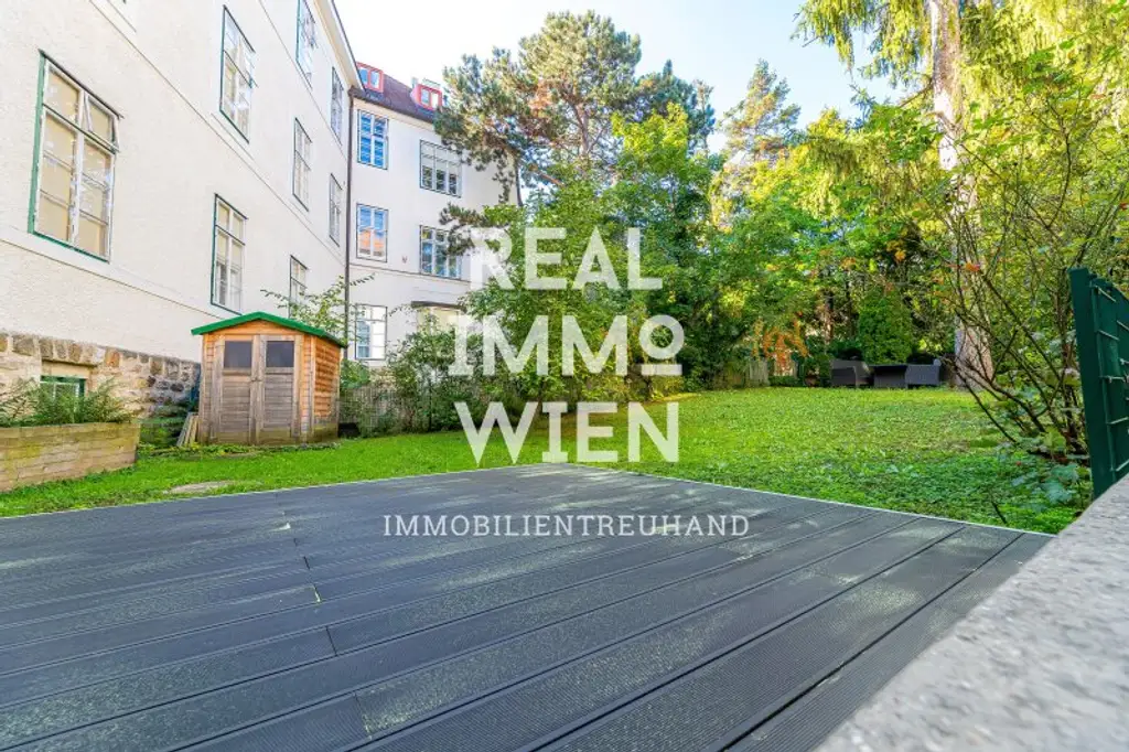 Exklusive Rarität Wohnung in 1190 Wien mit Garten und Loggia