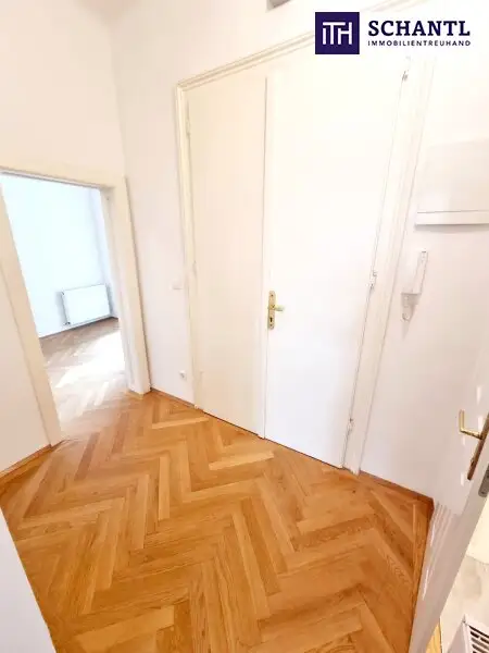Anschauen und einziehen! Entzückende Altbauwohnung in ruhiger Seitengasse! Tolle Raumaufteilung + Loggia möglich + Perfekte Infrastruktur! Jetzt zugreifen!