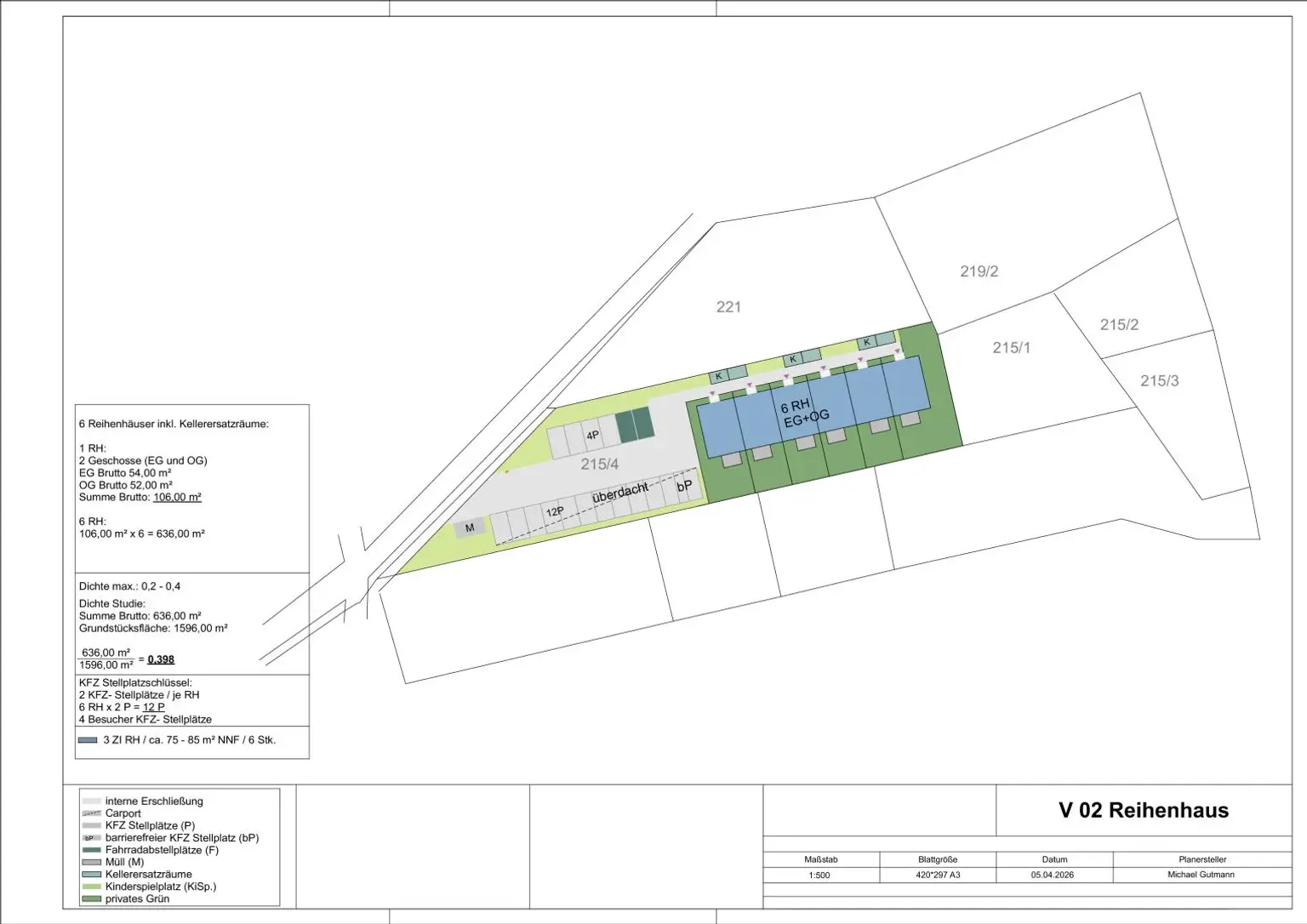 unverbindlicher-Bebaungsvorschlag-Reihenhaus