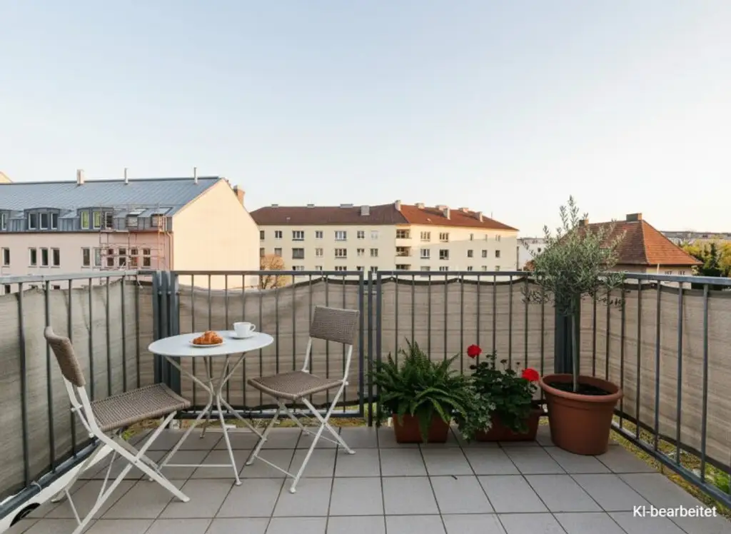 42 m² City-Wohnung mit Balkon & Lift – sofort beziehbar