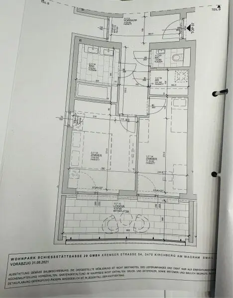 Moderne 3-Zimmer-Eigentumswohnung mit 2 Loggien & Lift! 90 m² Wohnfläche inkl. Küche & KFZ Stellplatz!