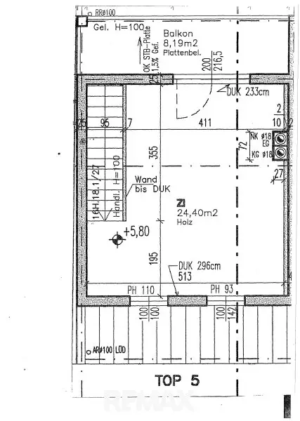 Plan 2. Obergeschoss