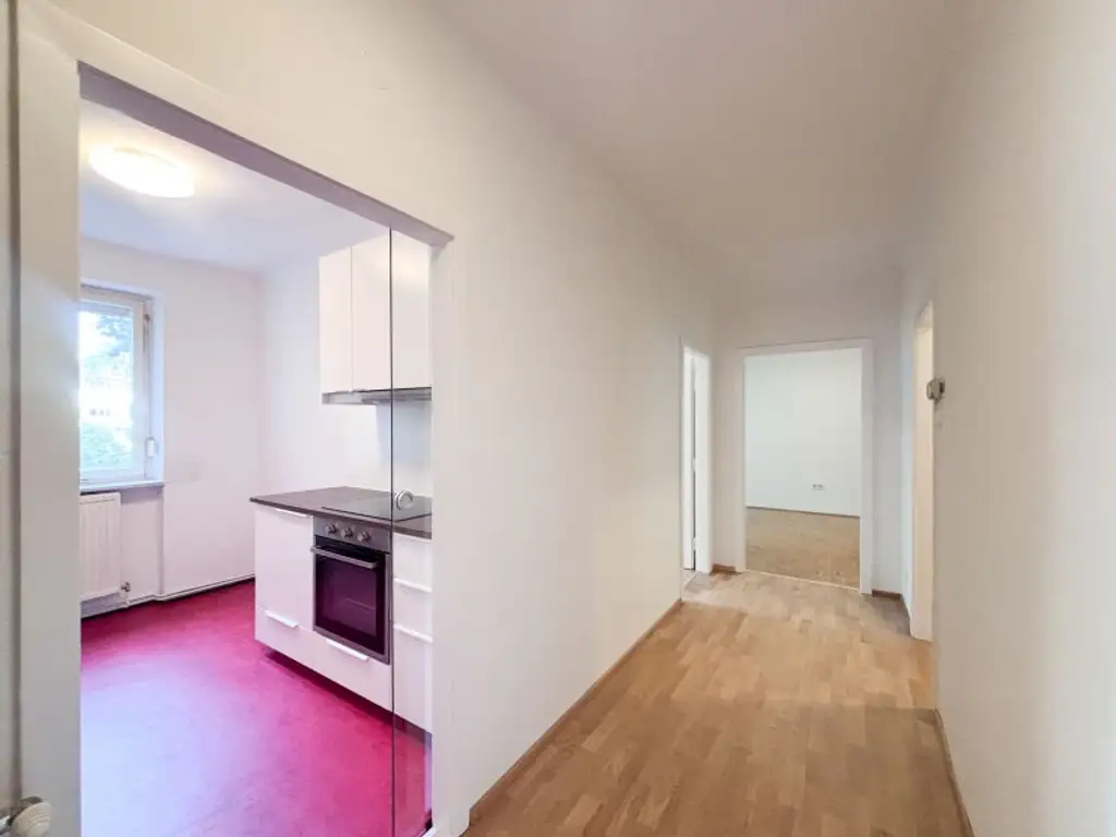 Ruhige Wohnung mit Grünblick