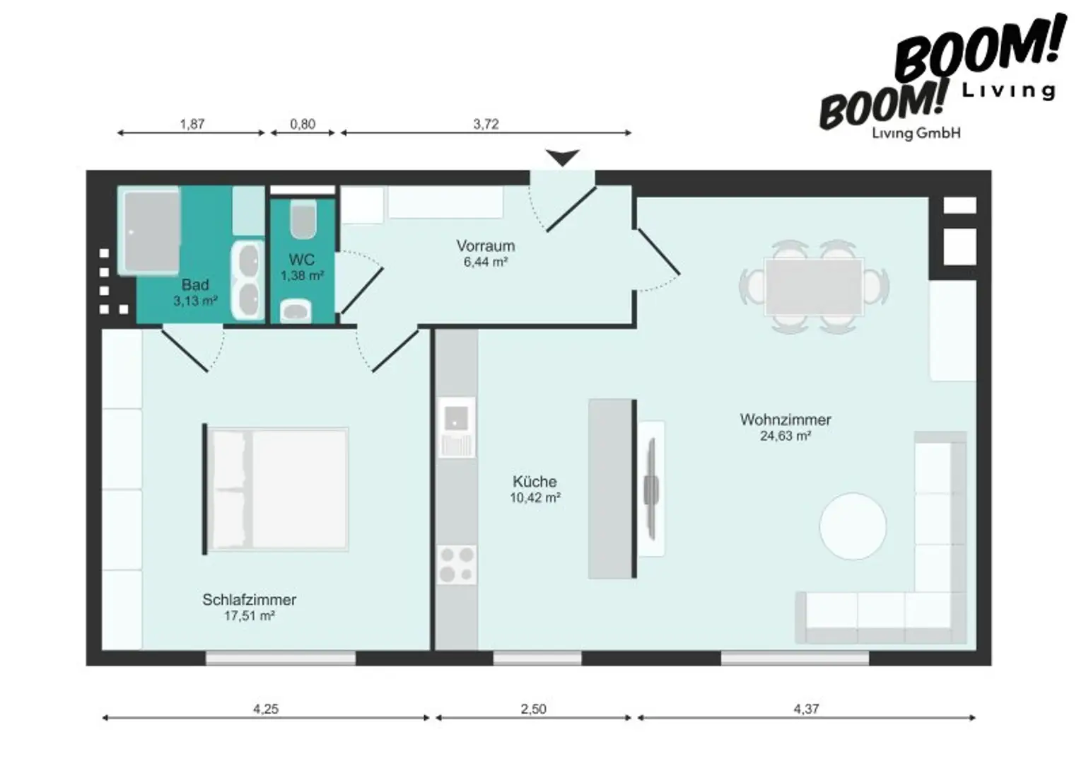Modernes City-Apartment in Toplage – 1030 Wien