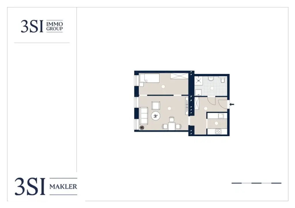 Erstklassig – 2-Zimmer-Erstbezug im stilvollen Altbau