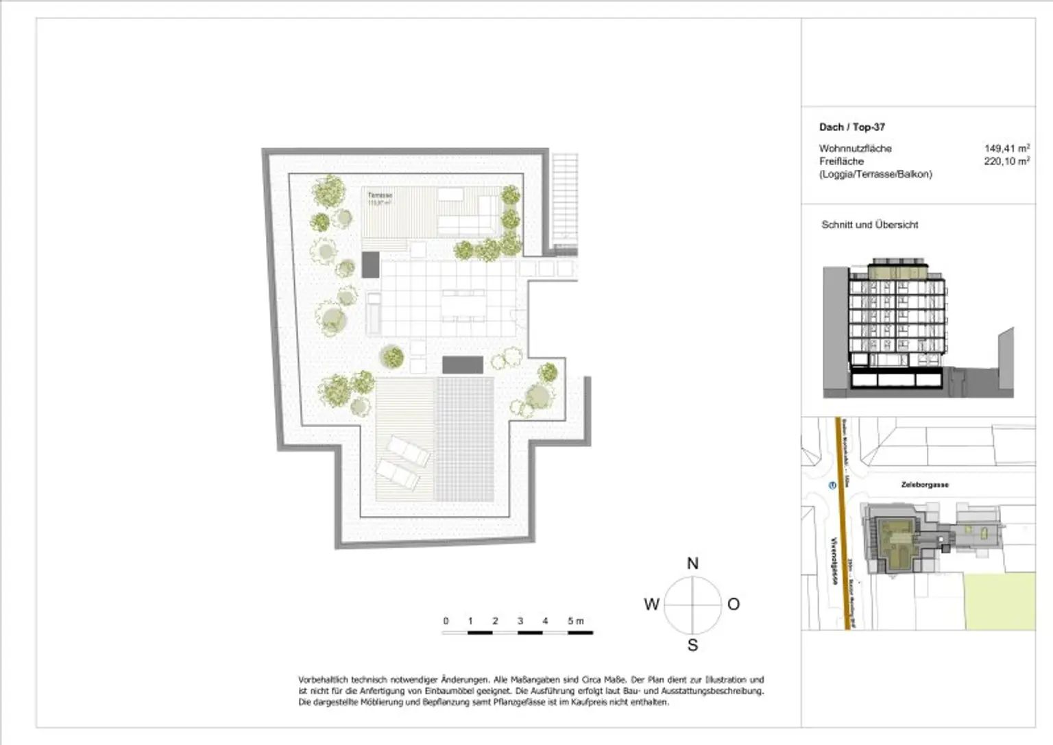 Exklusives Penthouse über den Dächern von Meidling