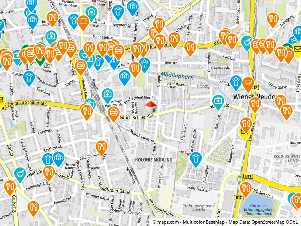 Geolyzer Kartenausschnitt