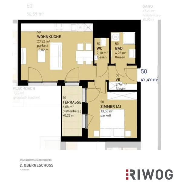 || Moderne 2- Zimmer Erstbezugswohnung mit Terrasse || Nahe der Inneren Stadt ||