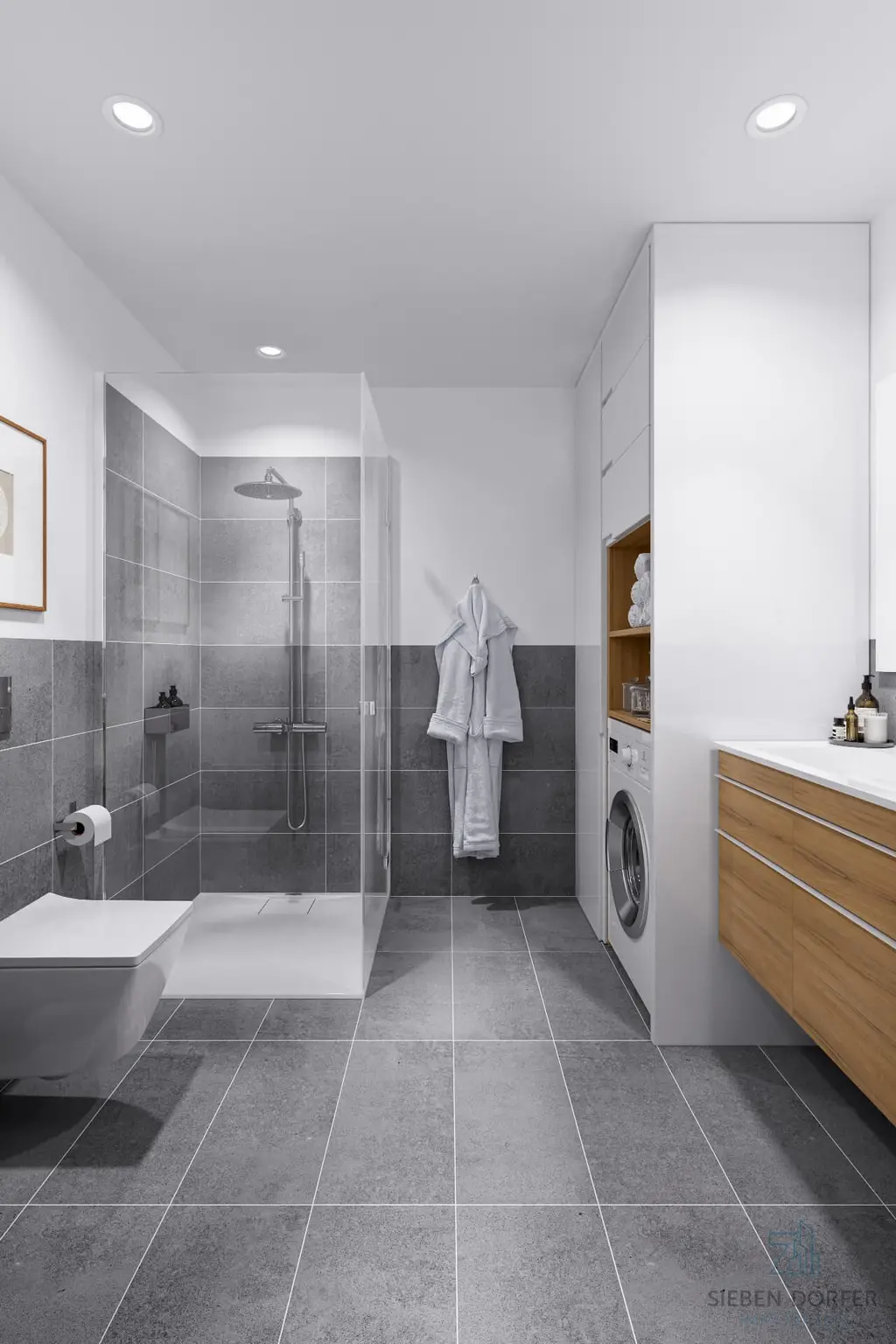 Bad-WC Wohnung Typ1