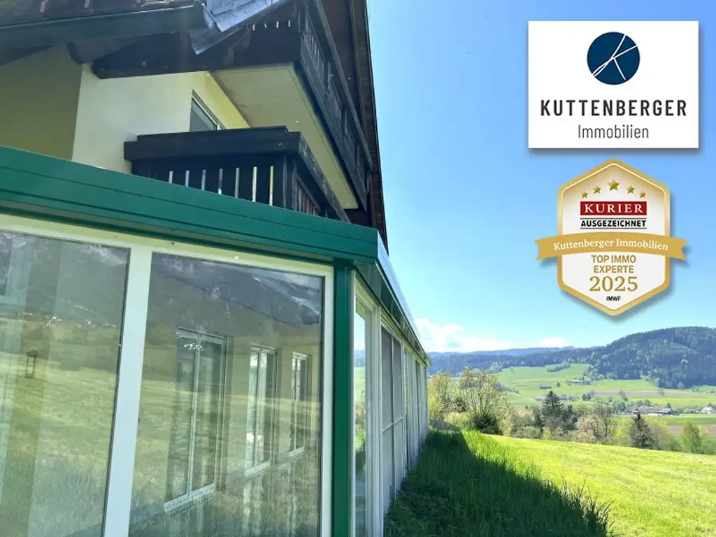 Großzügiges Landhaus in herrlicher Grünruhelage! Feriendomizil mit viel Platz zum Wohnen, Arbeiten und Entspannen!