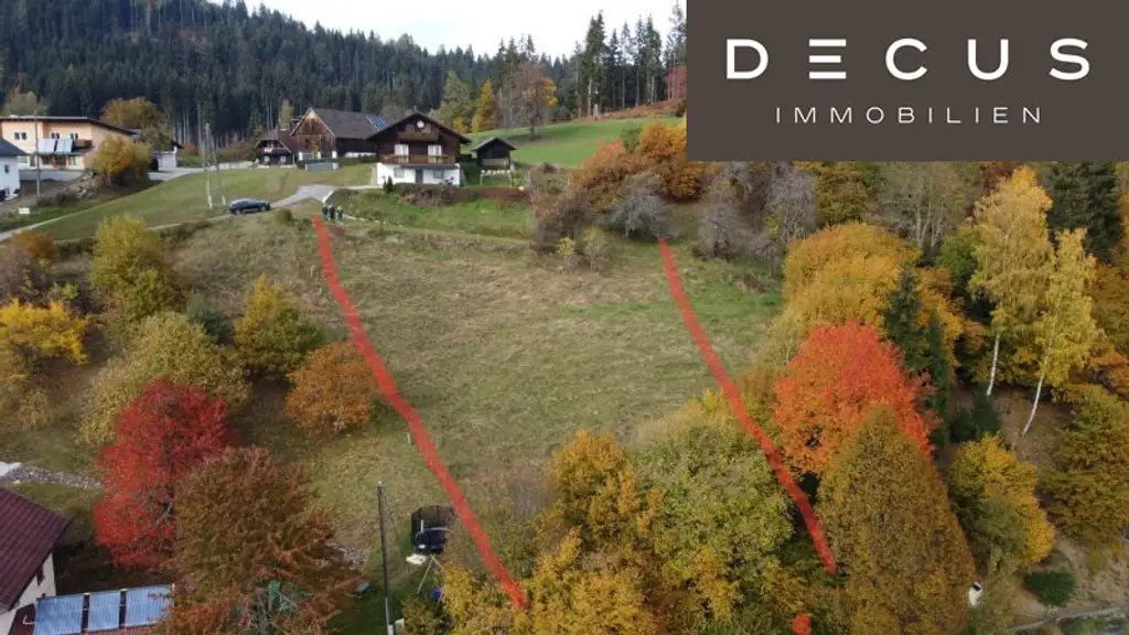 | BAUGRUND FÜR IHR EIGENHEIM | NAHE WÖRTHERSEE | 1566 m² GSTFL | UNBEBAUT |