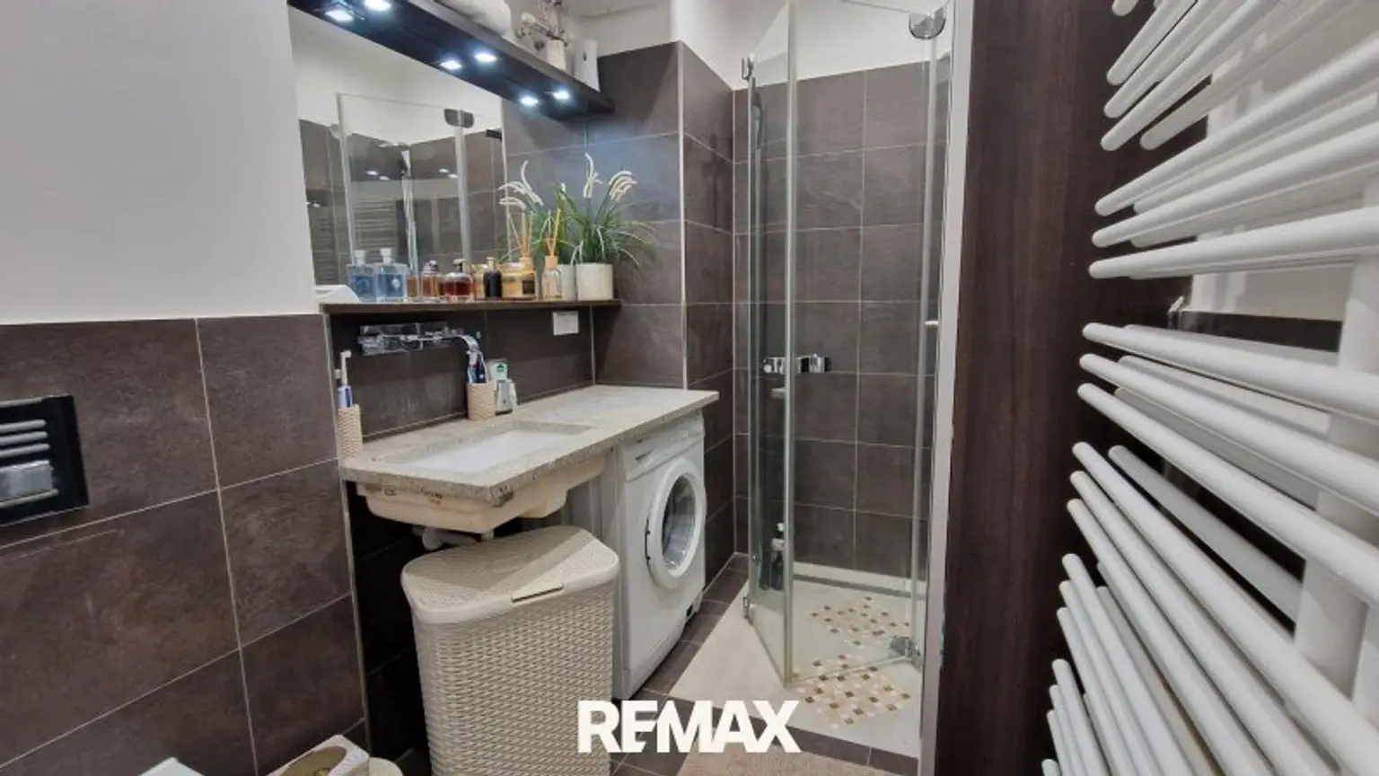 Badezimmer Funktion Glastür