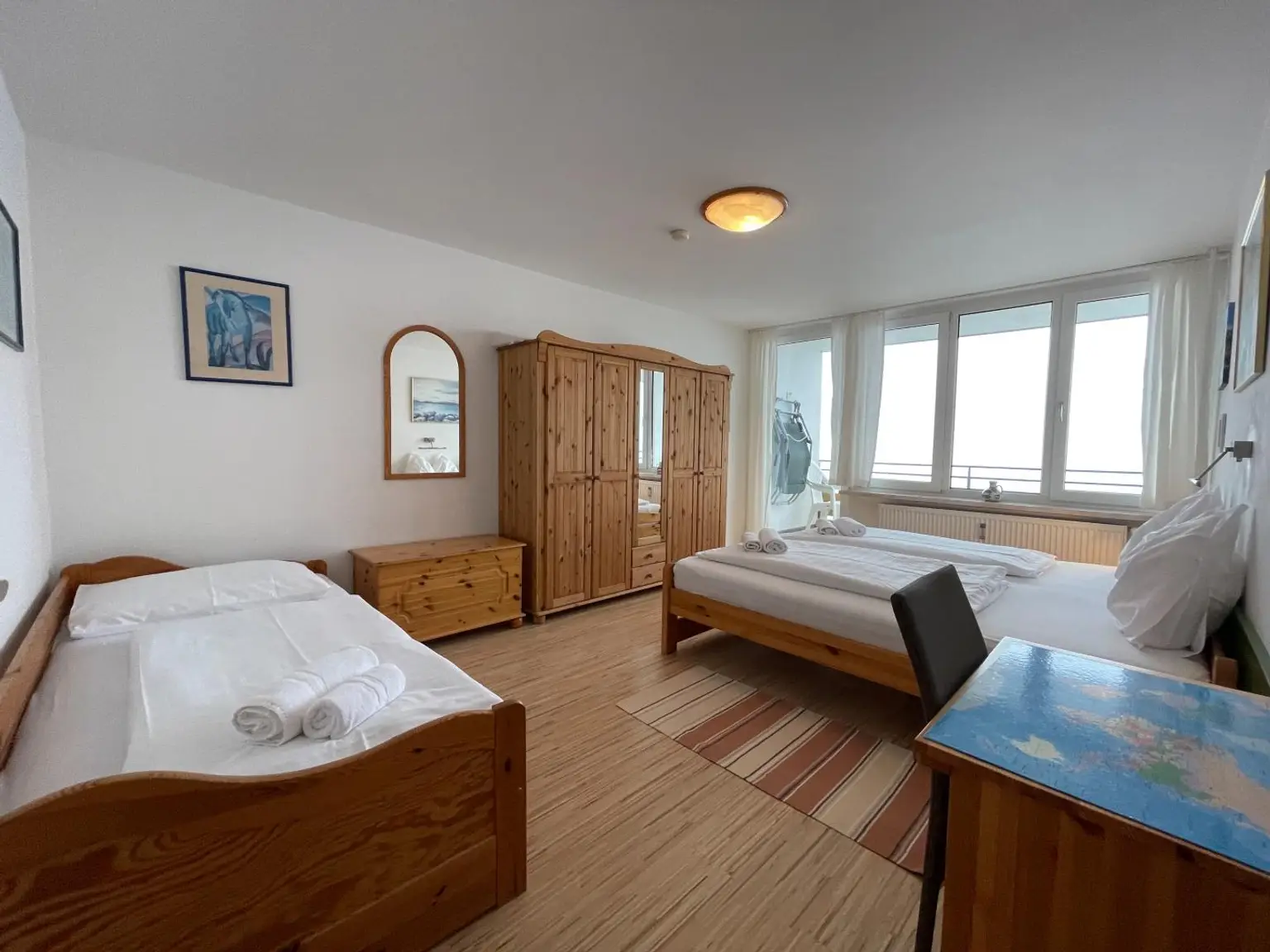 Schöne, geräumige Ferienwohnung auf der Gerlitzen mit Blick auf den Ossiacher und Faaker See