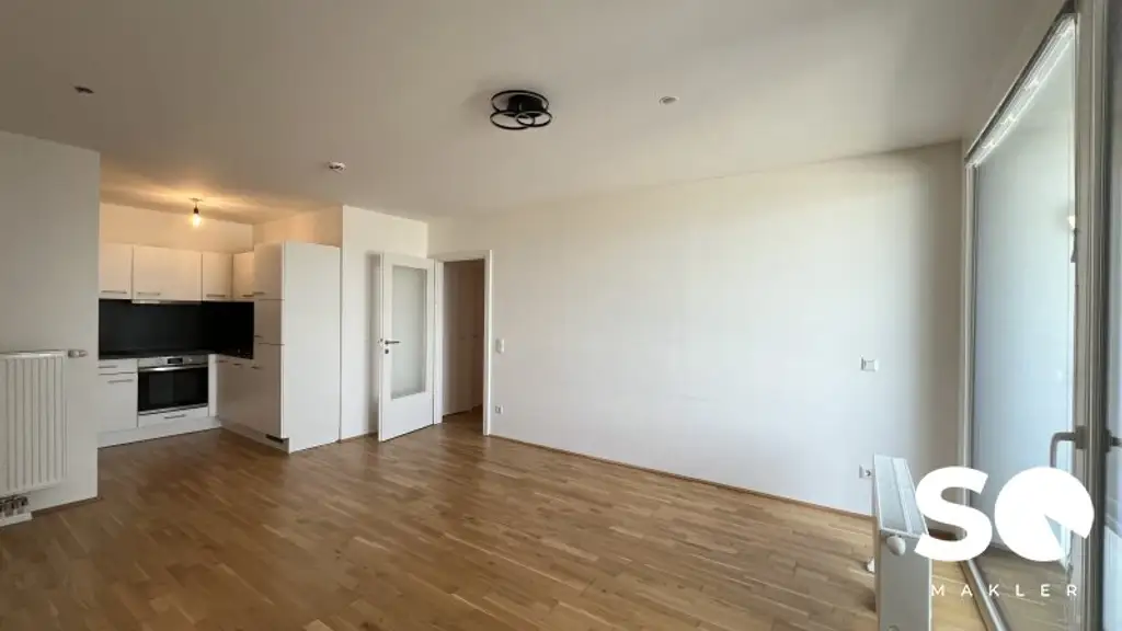 # SQ  - MODERNE 2 ZIMMER IN EINEM HOCHHAUS - NEUBAUWOHNUNG MIT BALKON - NÄHE KURPARK OBERLAA - 14. ETAGE - WEITBLICK