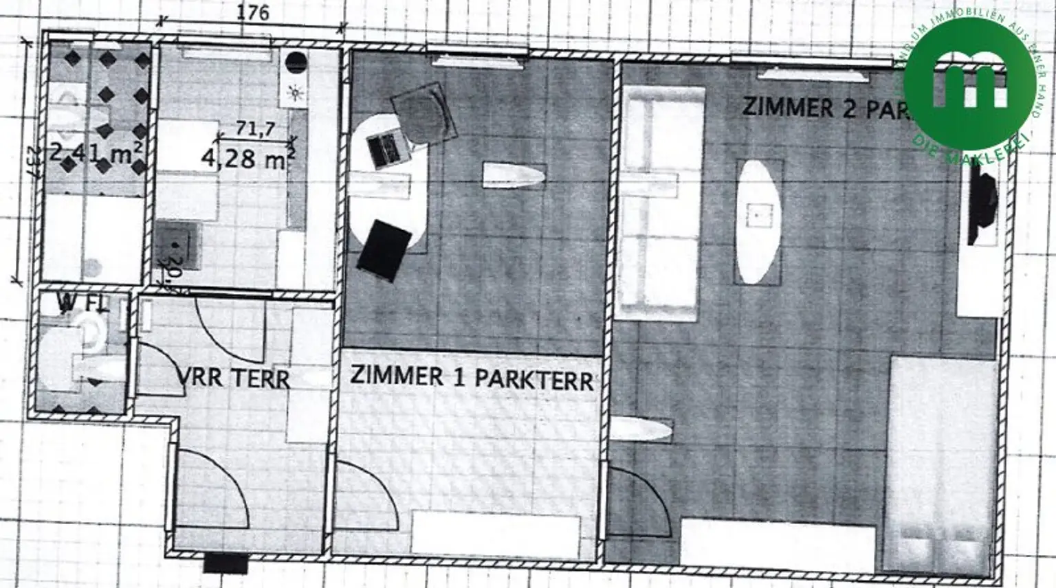 Unbefristete Miete: 2-Zimmer-Altbau nahe Matzleinsdorfer Platz