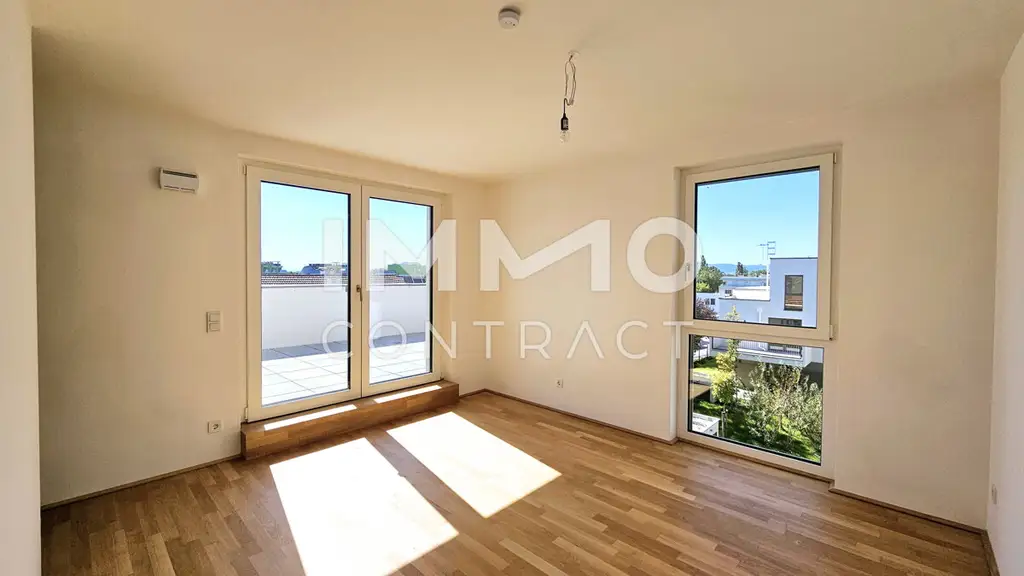 2 Dachterrassen mit Grünblick: Stilvolle 4-Zimmer-Wohnung in parkähnlicher Anlage - provisionsfrei!