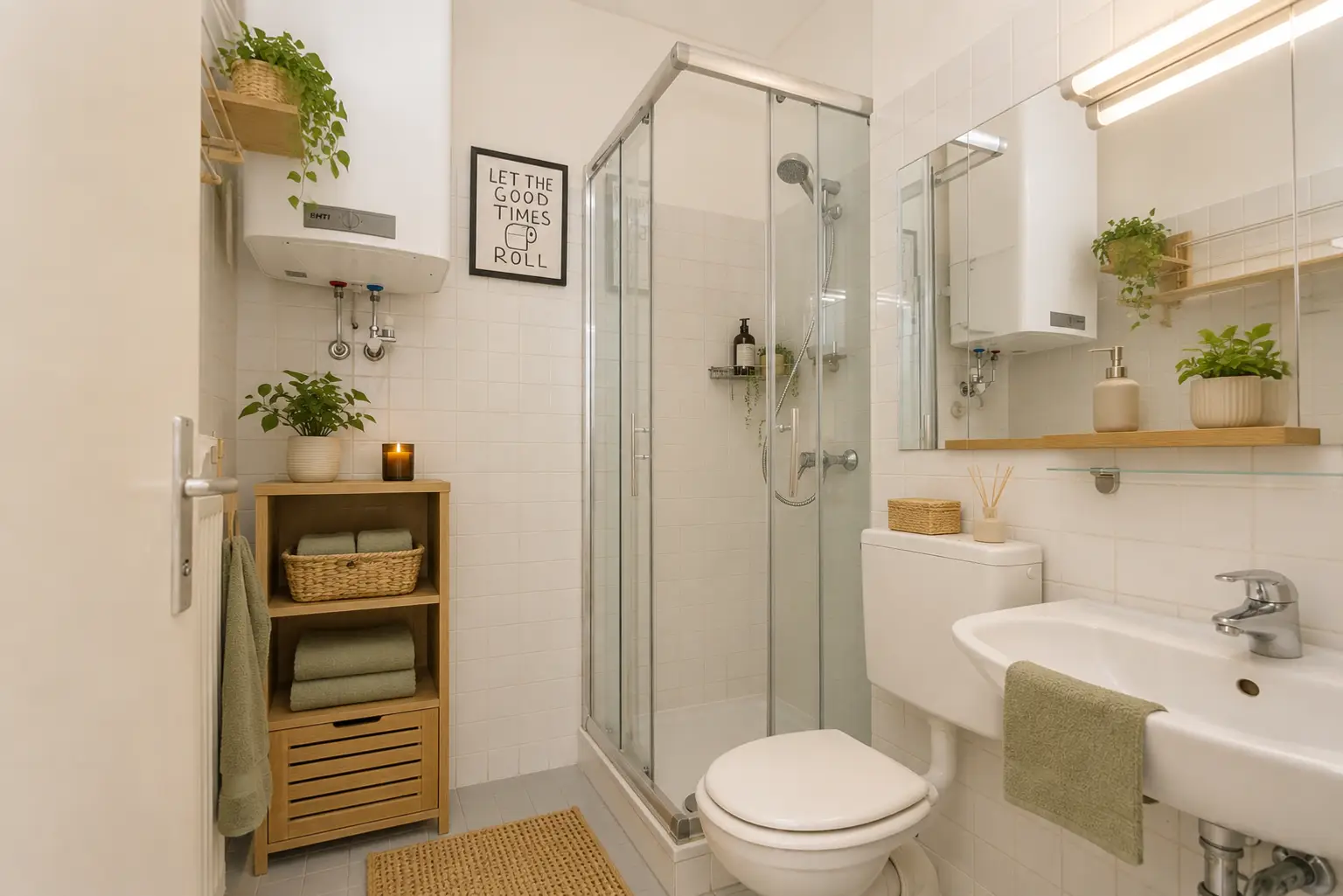 Badezimmer/WC (Einrichtungsvorschlag)