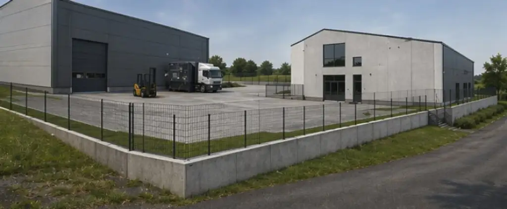 Moderne Gewerbehalle mit Bürofläche – Neubau in Toplage von Thalheim  ZU KAUFEN