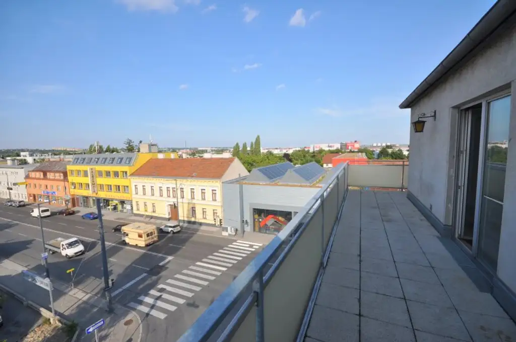 Ganz oben mit Aussicht und Terrasse