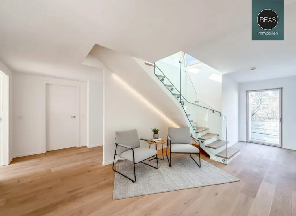 Erstbezug: Penthouse - Maisonette - Wohnung mit 3 Terrassen - Naturnahes Wohnen in Wien Hietzing – Exklusives Leben nahe dem Roten Berg!