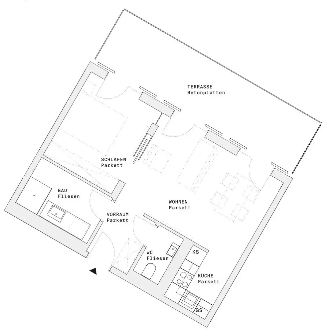 DC-FLATS: High-End-Apartment bei der UNO-City!! ERSTBEZUG!!