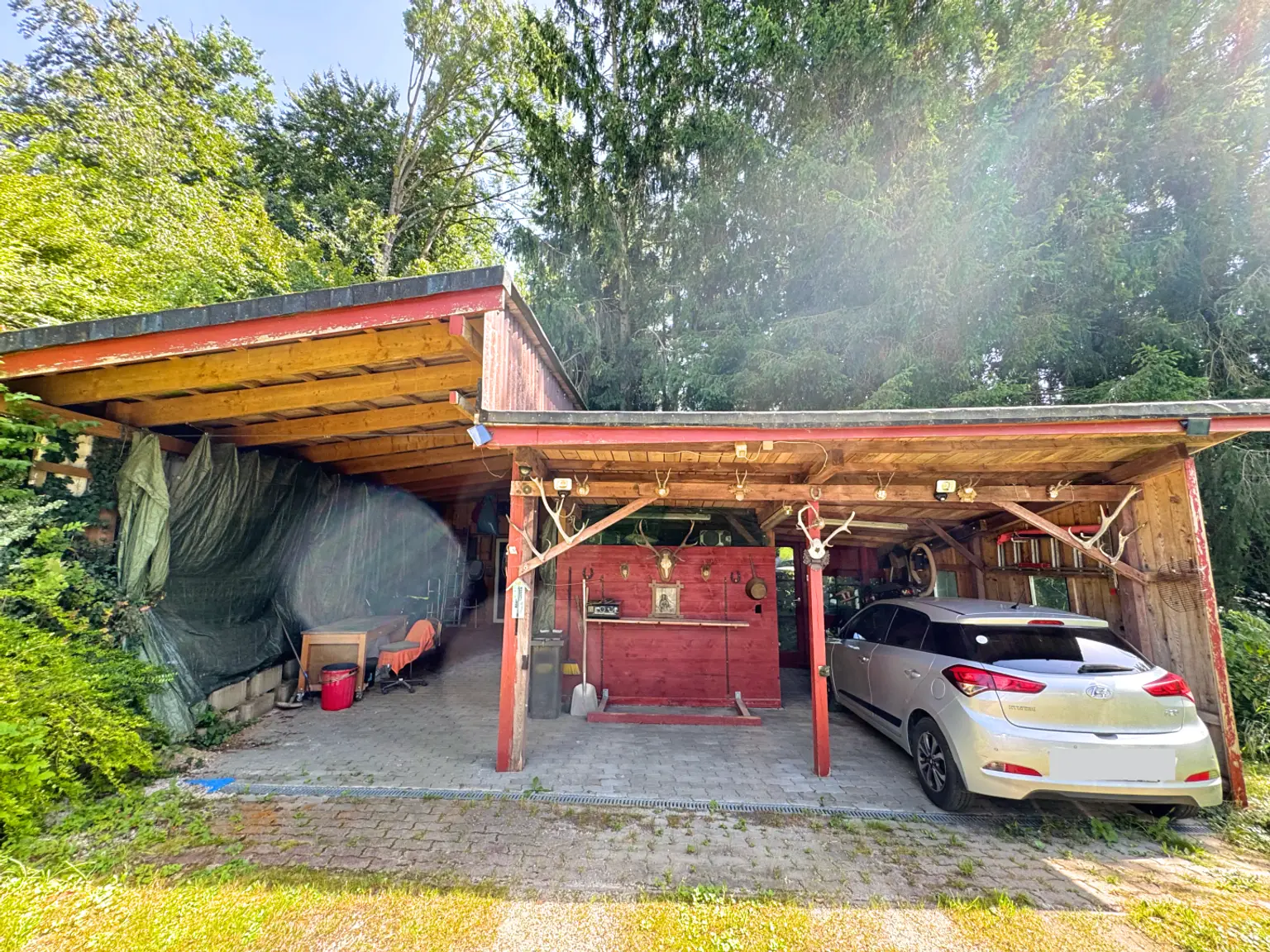 Idyllisches Einfamilienhaus im Grünland